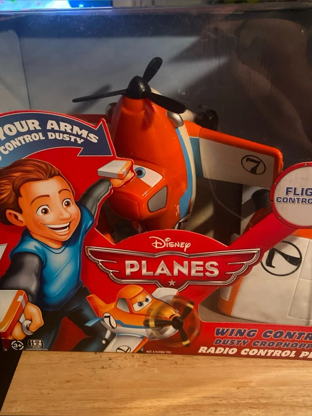 Disney Planes Remote Control Orange & Blue Dusty Plane